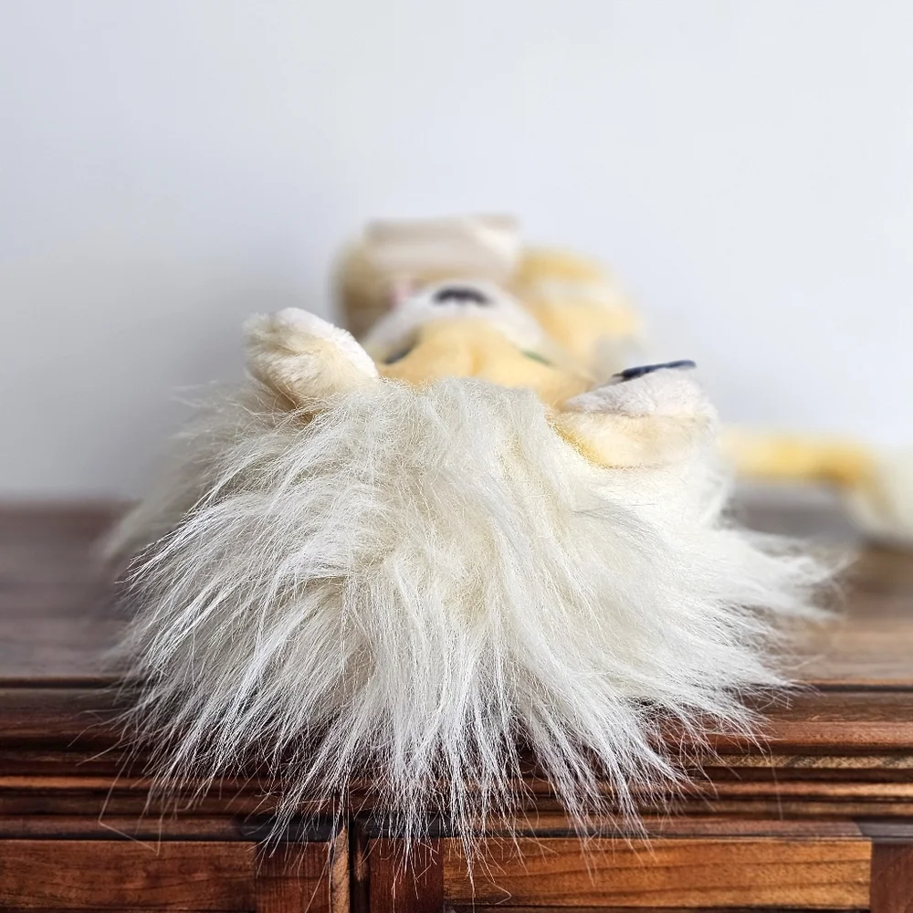 NWT Vintage 1985 Applause Precious Moments Lion Plush 11” Samuel Butcher Rare